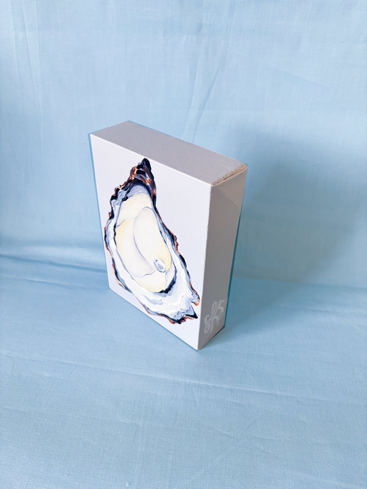 Oyster Artist Enhanced Canvas