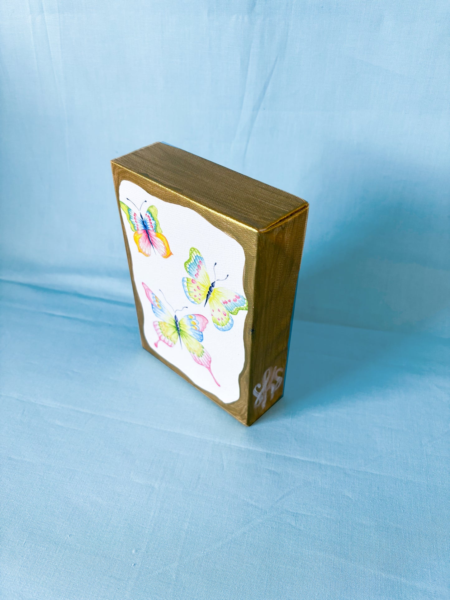 Butterfly Artist Enhanced Canvas