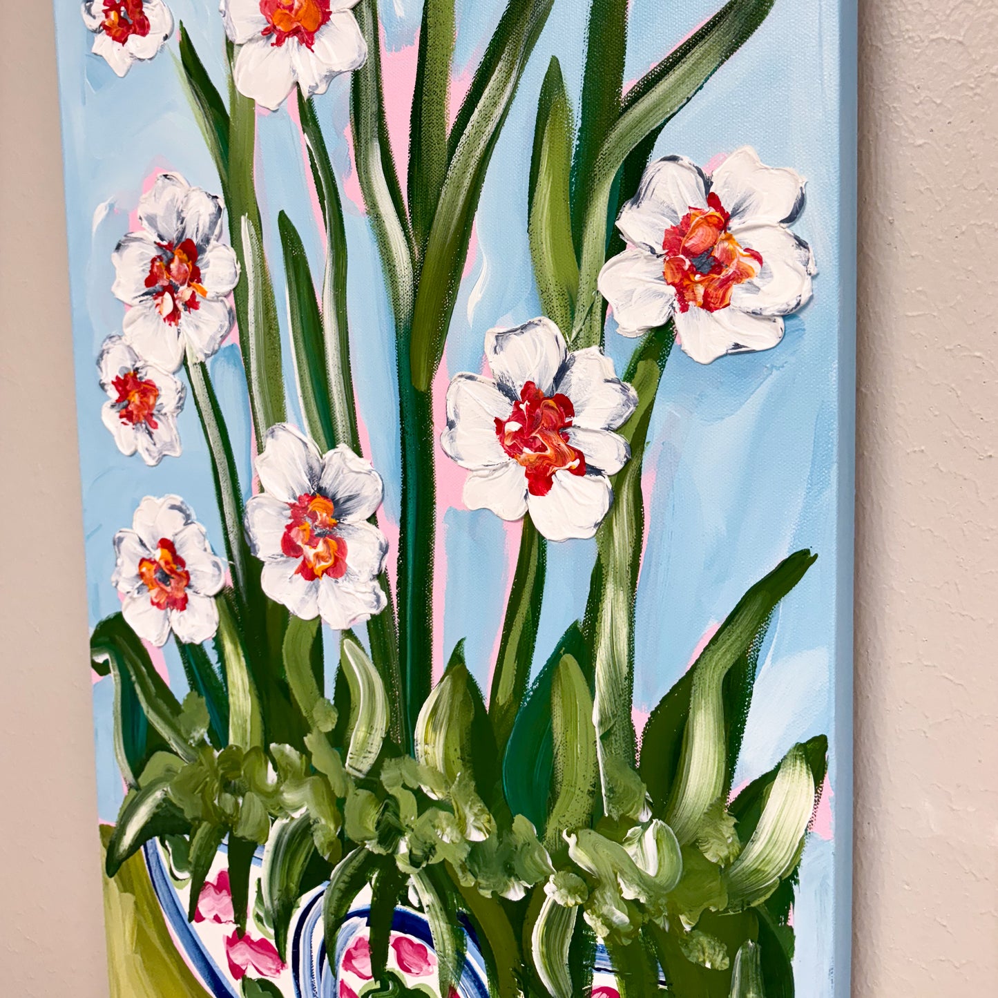 Tall Floral Chinoiserie #1