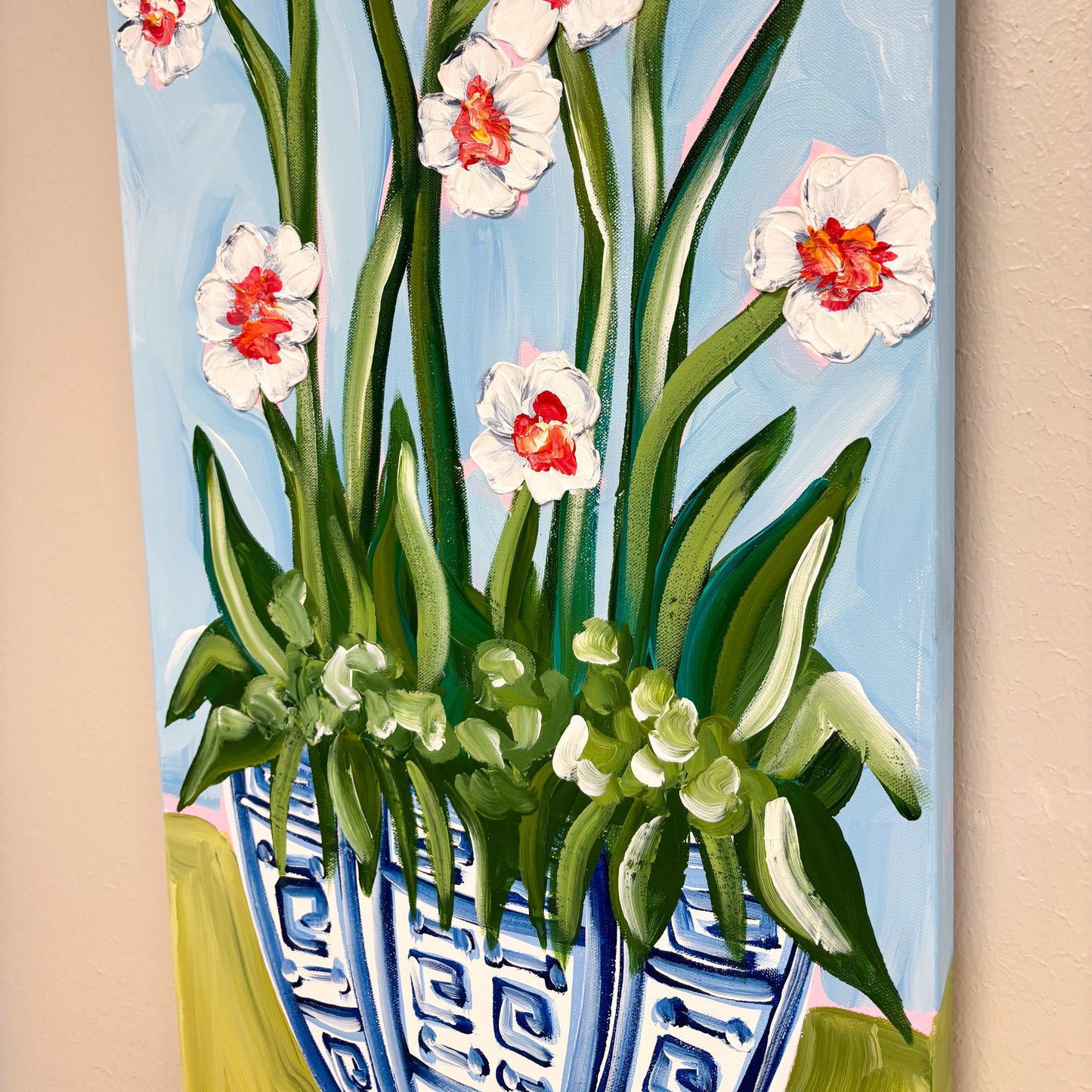 Tall Floral Chinoiserie #2