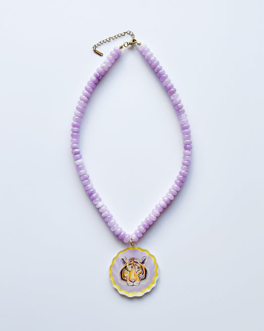 Tiger Art Necklace