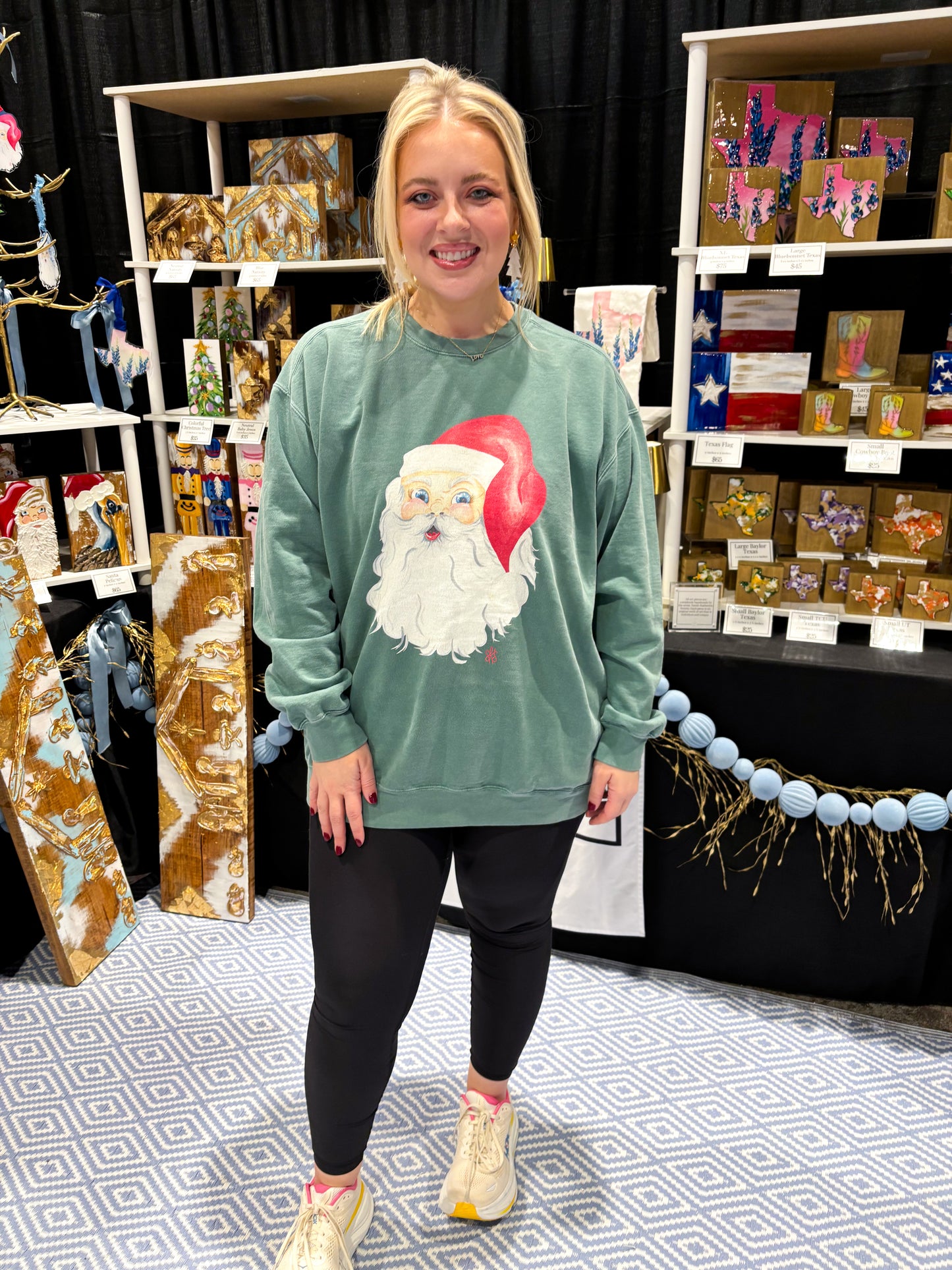Christmas Santa Crewneck Sweatshirt