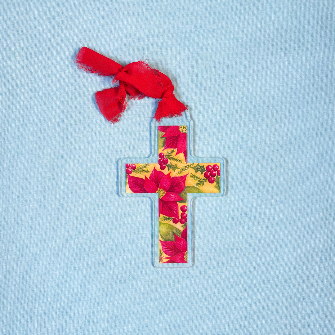 Christmas Cross Ornament