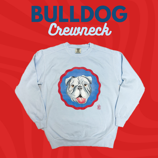 Bulldog Crewneck Sweatshirt