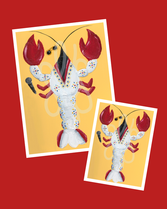Crawfish #5 - Elvis Presley Giclee Paper Print