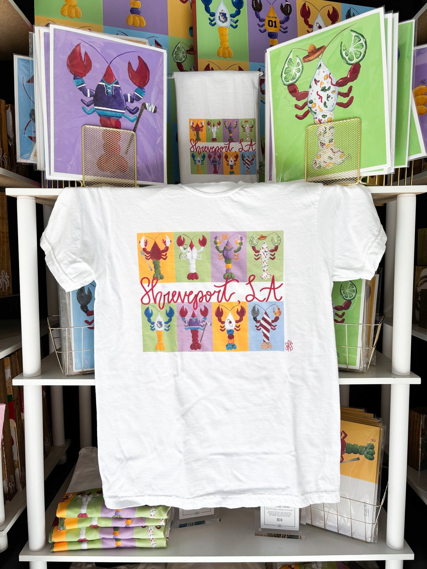 ArtPort Shreveport Crawfish T-shirt