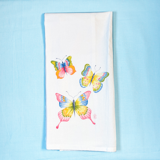 Butterfly Tea Towel