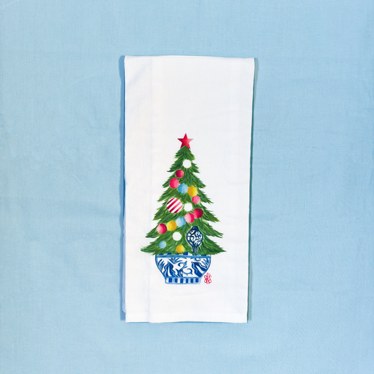 Christmas Tree Tea Towel