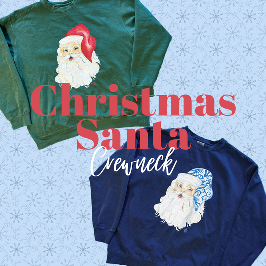Christmas Santa Crewneck Sweatshirt