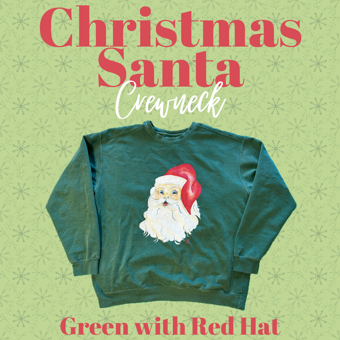 Christmas Santa Crewneck Sweatshirt