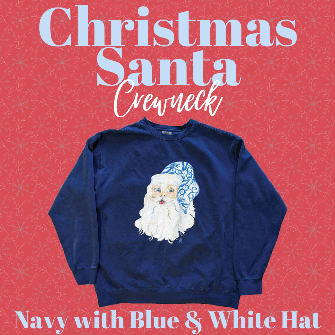 Christmas Santa Crewneck Sweatshirt