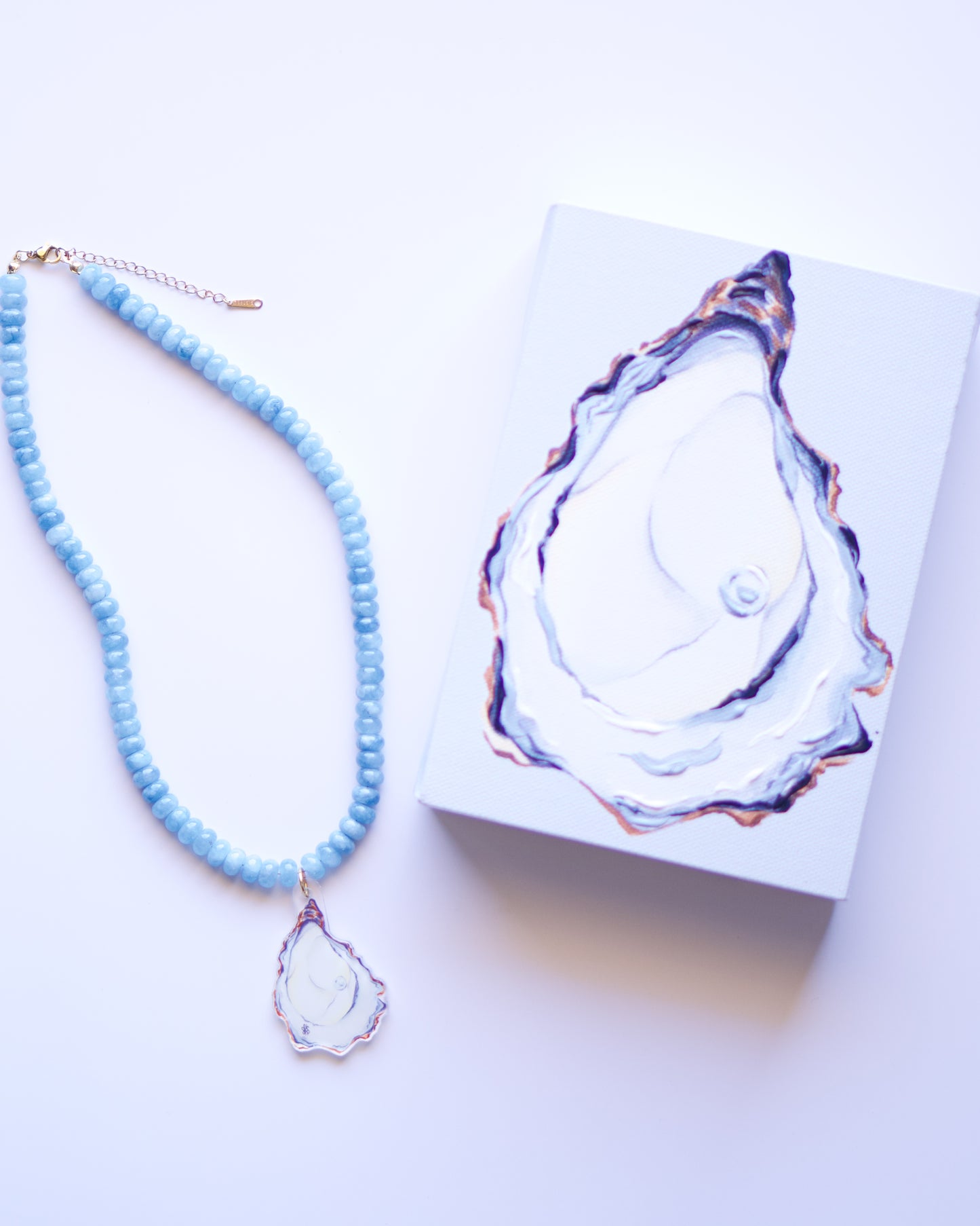 Oyster Art Necklace