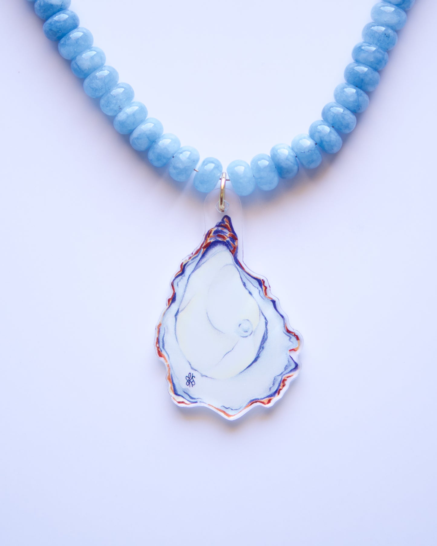 Oyster Art Necklace