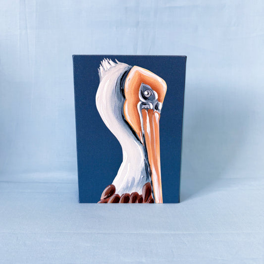 Pelican Artist Enhanced Canvas