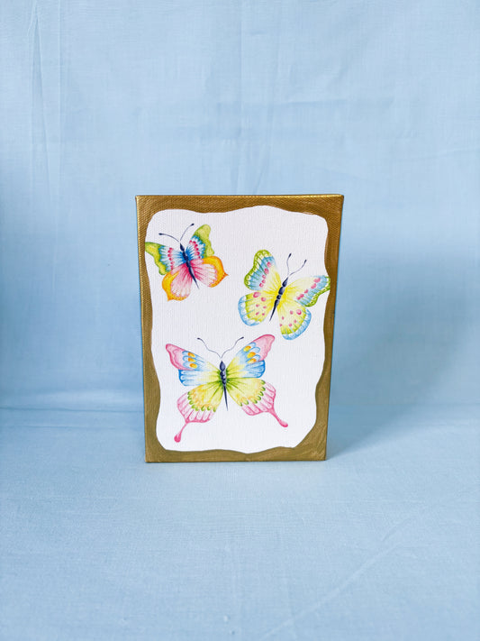 Butterfly Artist Enhanced Canvas