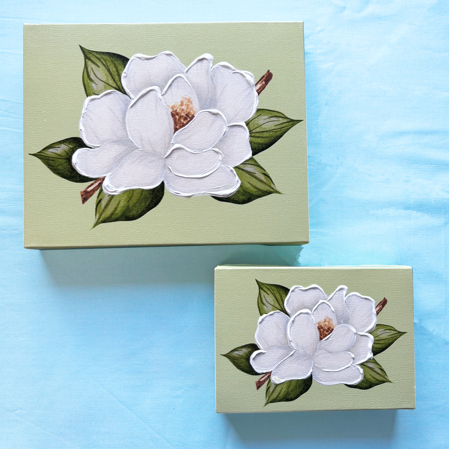 Magnolia Artist Enhanced Canvas