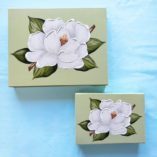 Magnolia Artist Enhanced Canvas