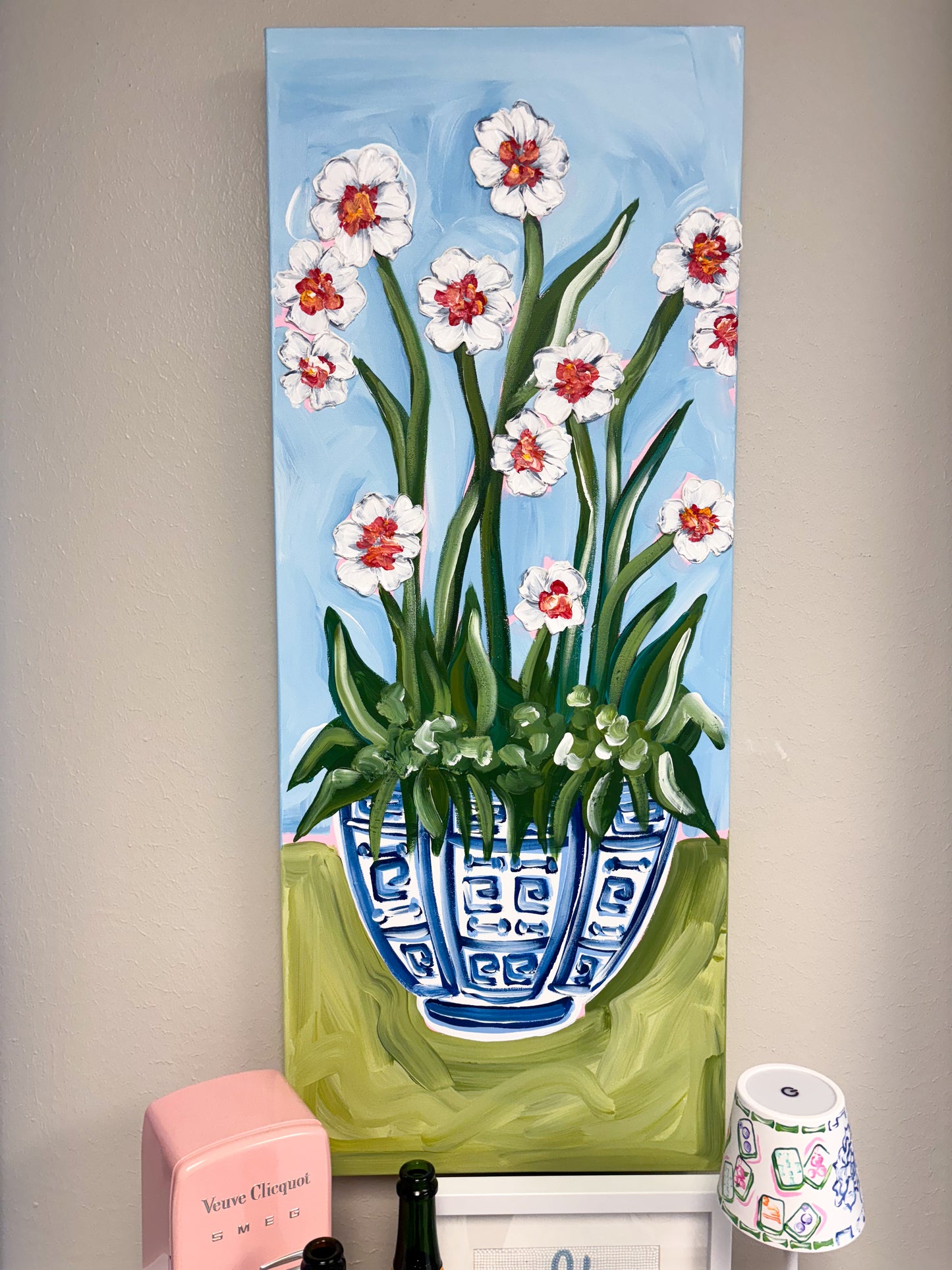 Tall Floral Chinoiserie #2