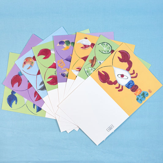 Shreveport Crawfish Assorted Stationary Set