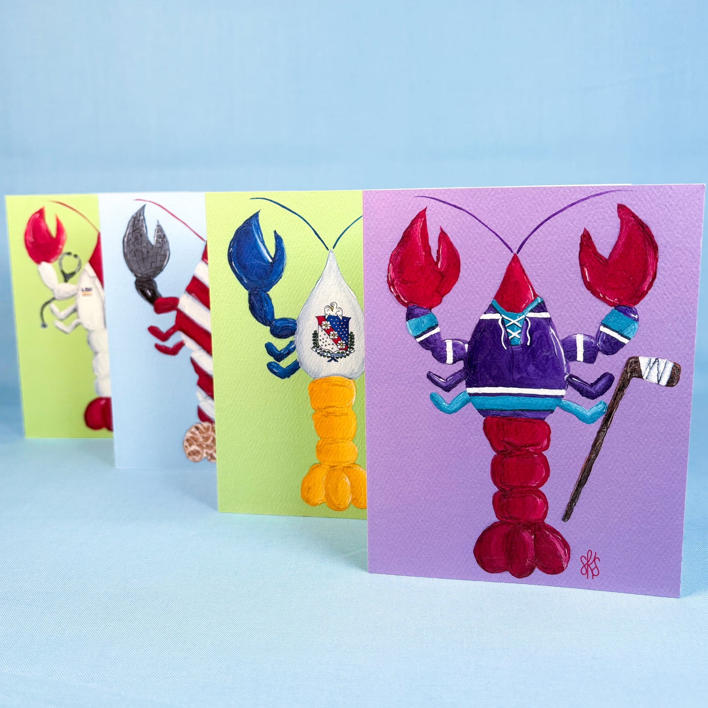 Shreveport Crawfish Assorted Stationary Set