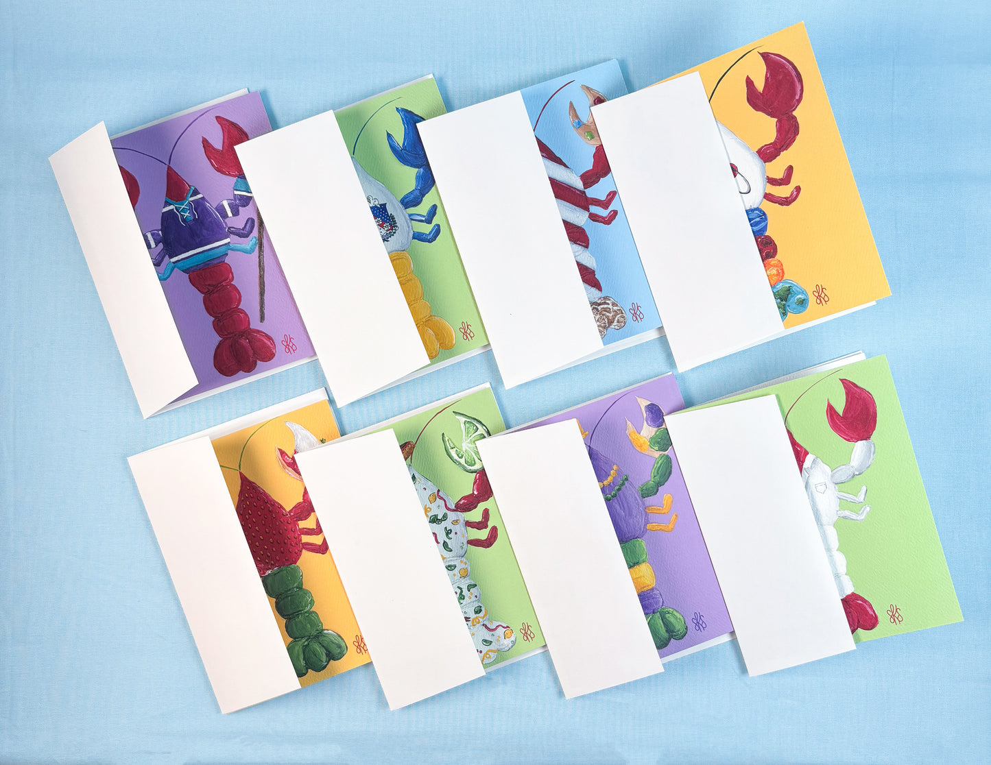 Shreveport Crawfish Assorted Stationary Set
