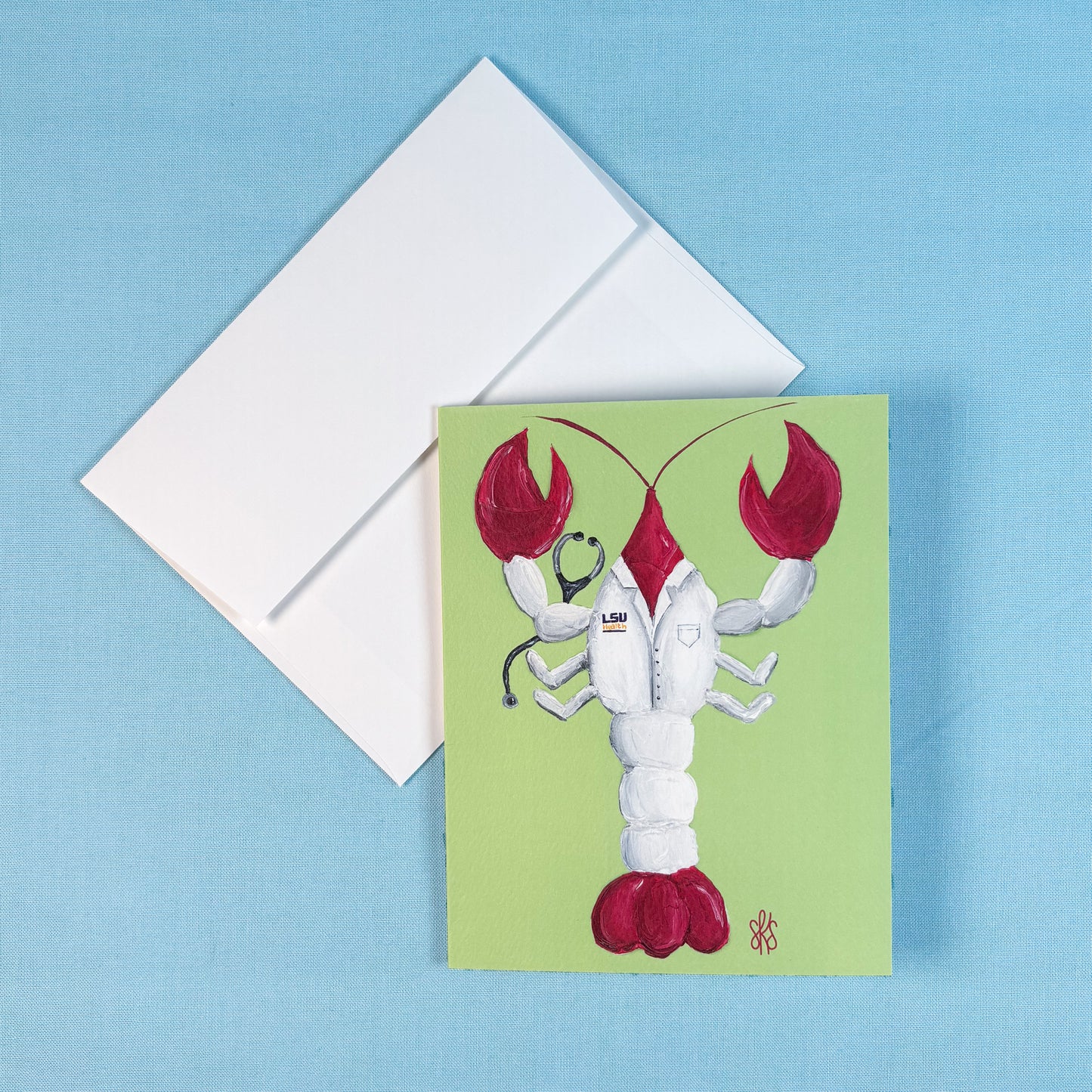 Shreveport Crawfish Assorted Stationary Set