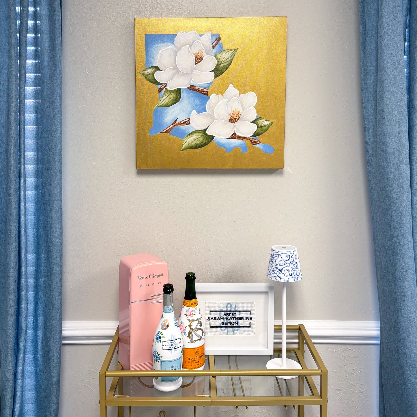 Artist Enhanced Louisiana Magnolia