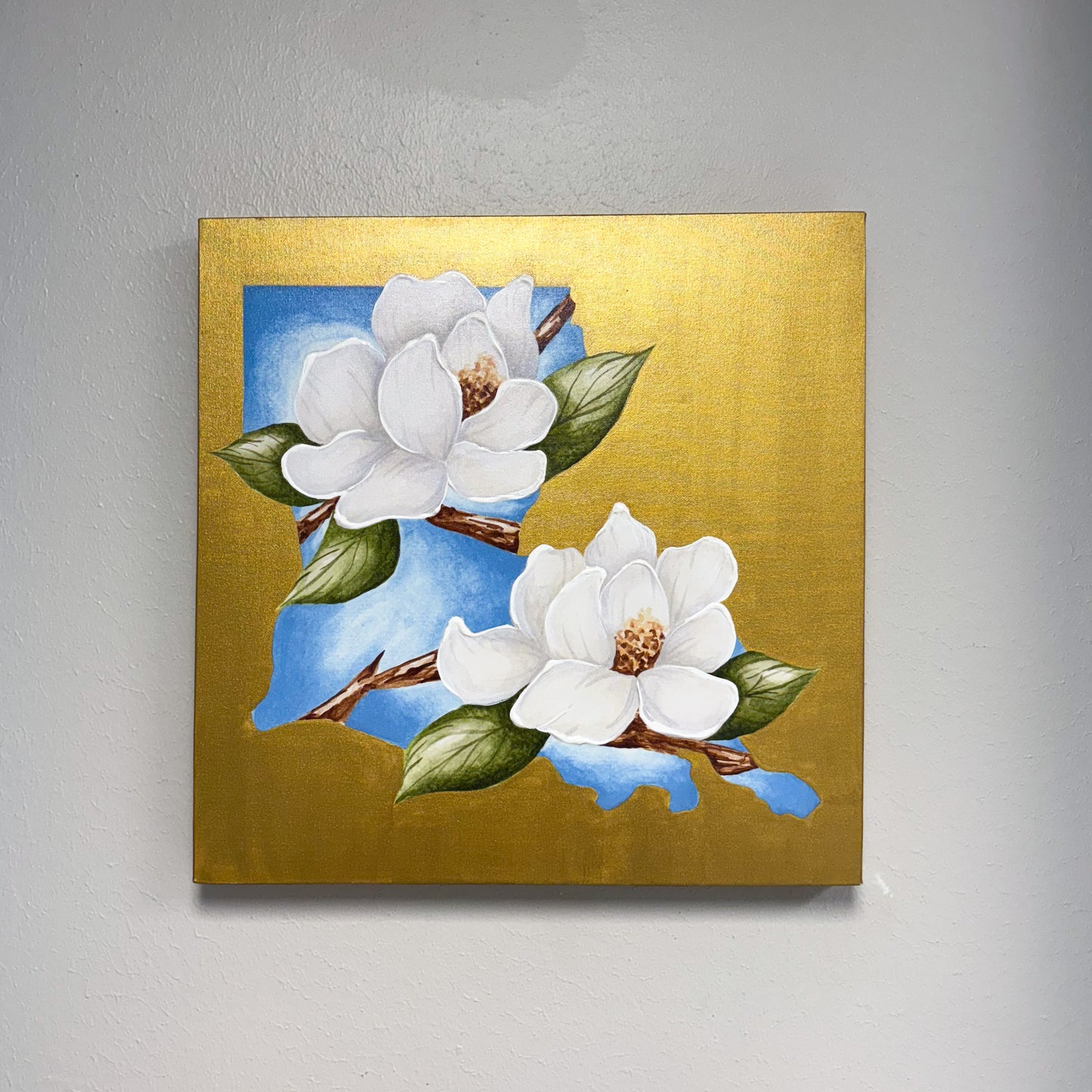 Artist Enhanced Louisiana Magnolia