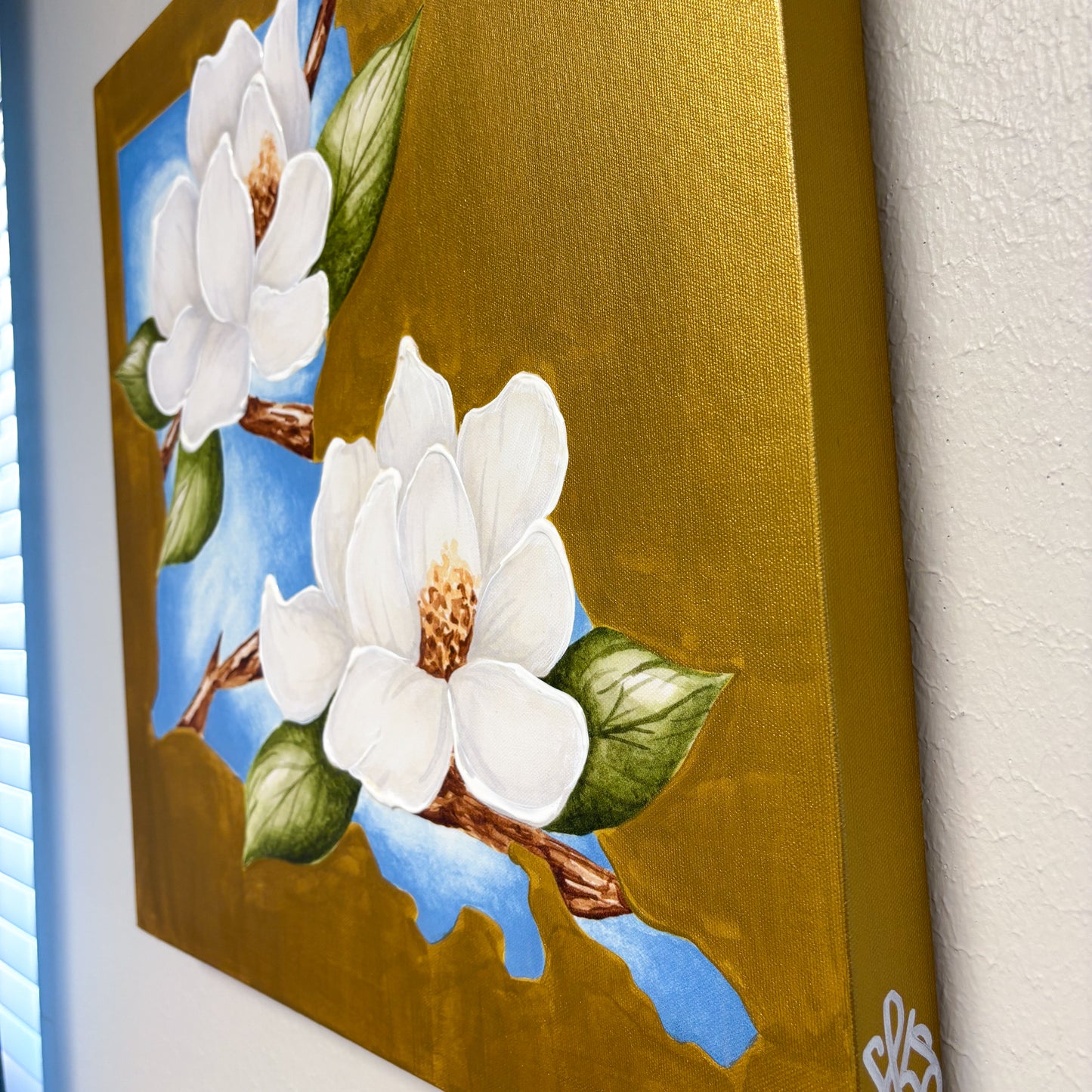 Artist Enhanced Louisiana Magnolia
