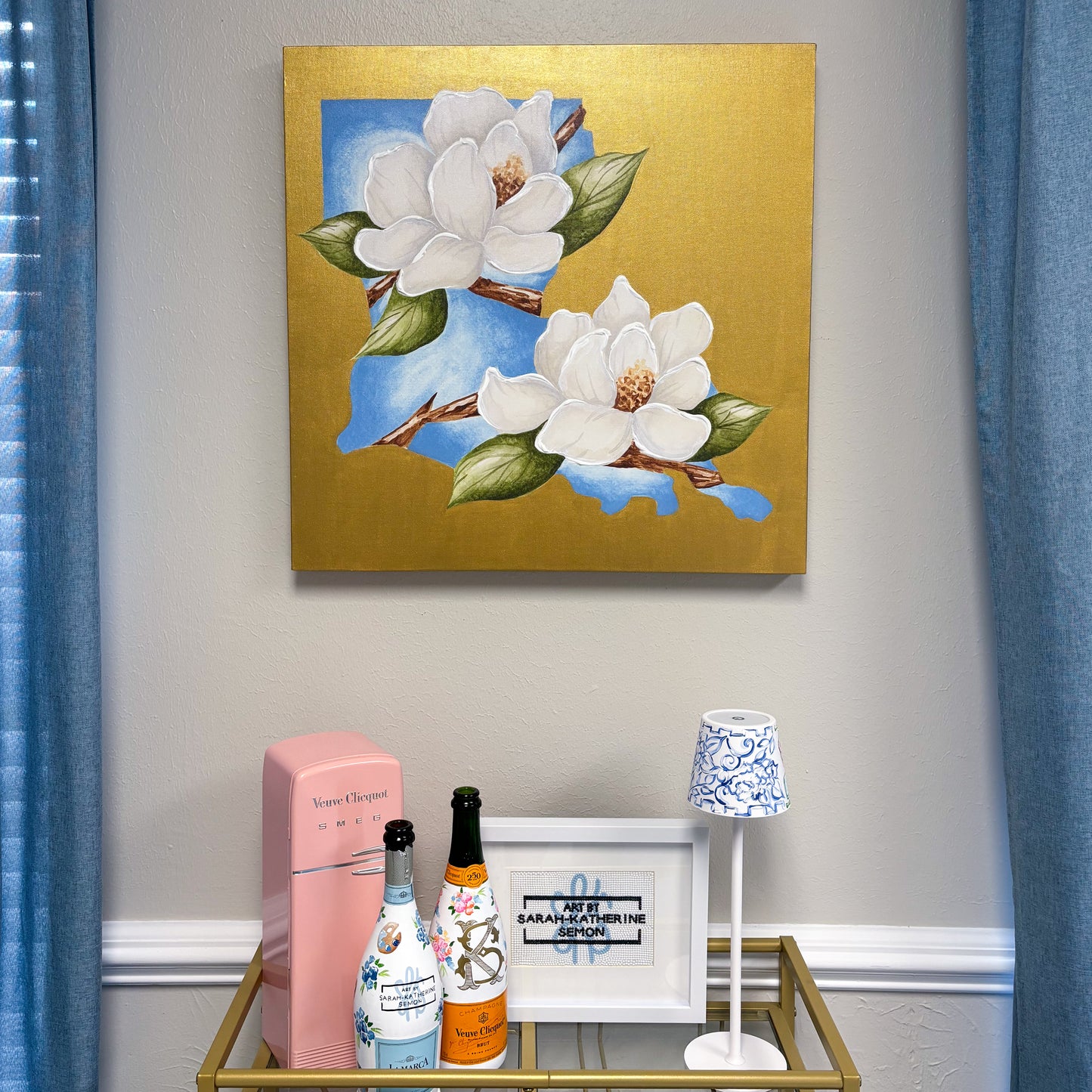 Artist Enhanced Louisiana Magnolia