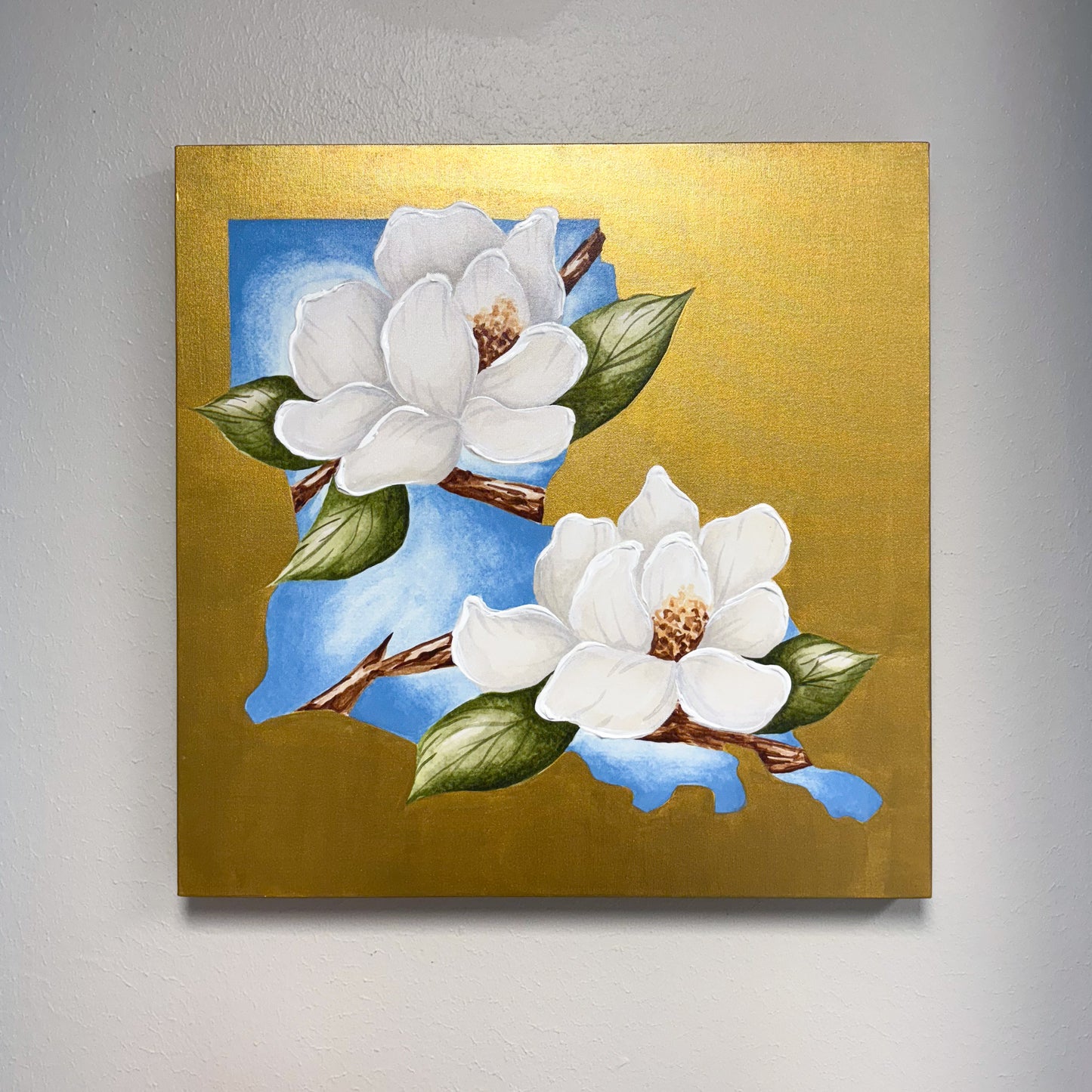 Artist Enhanced Louisiana Magnolia