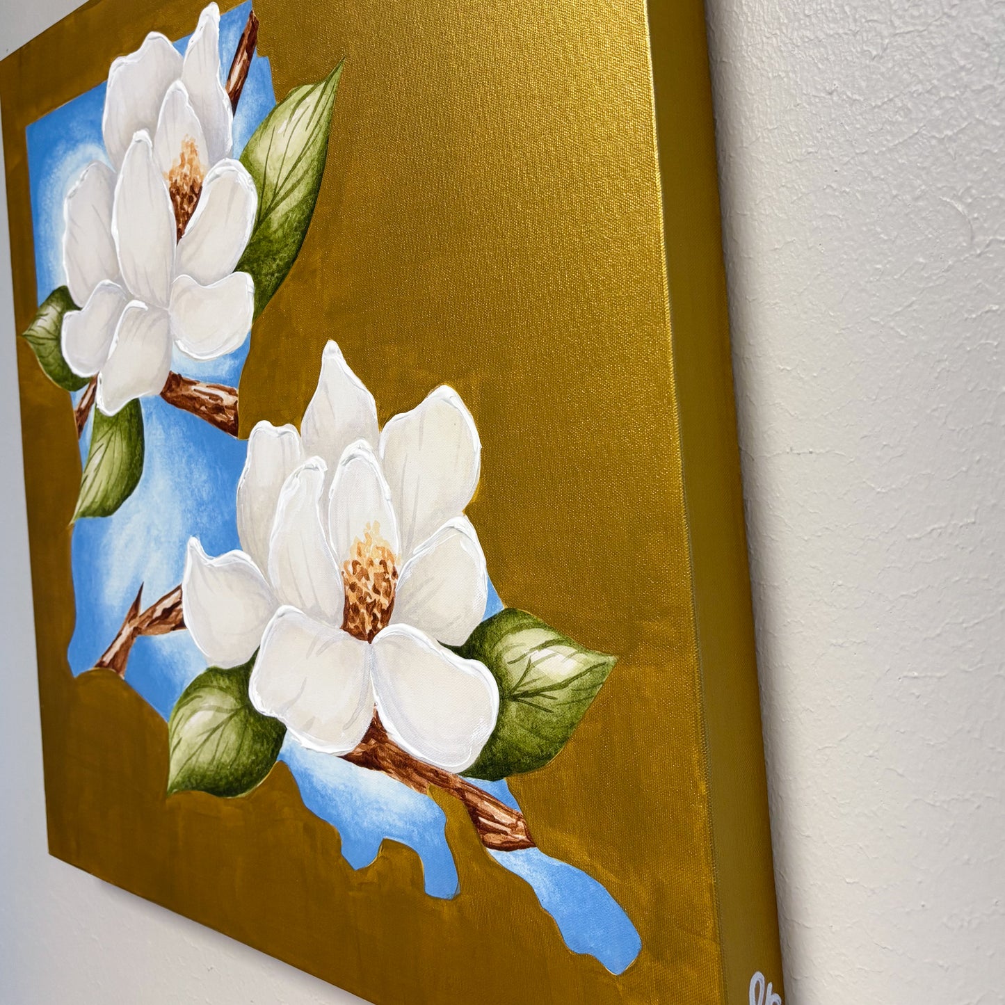 Artist Enhanced Louisiana Magnolia