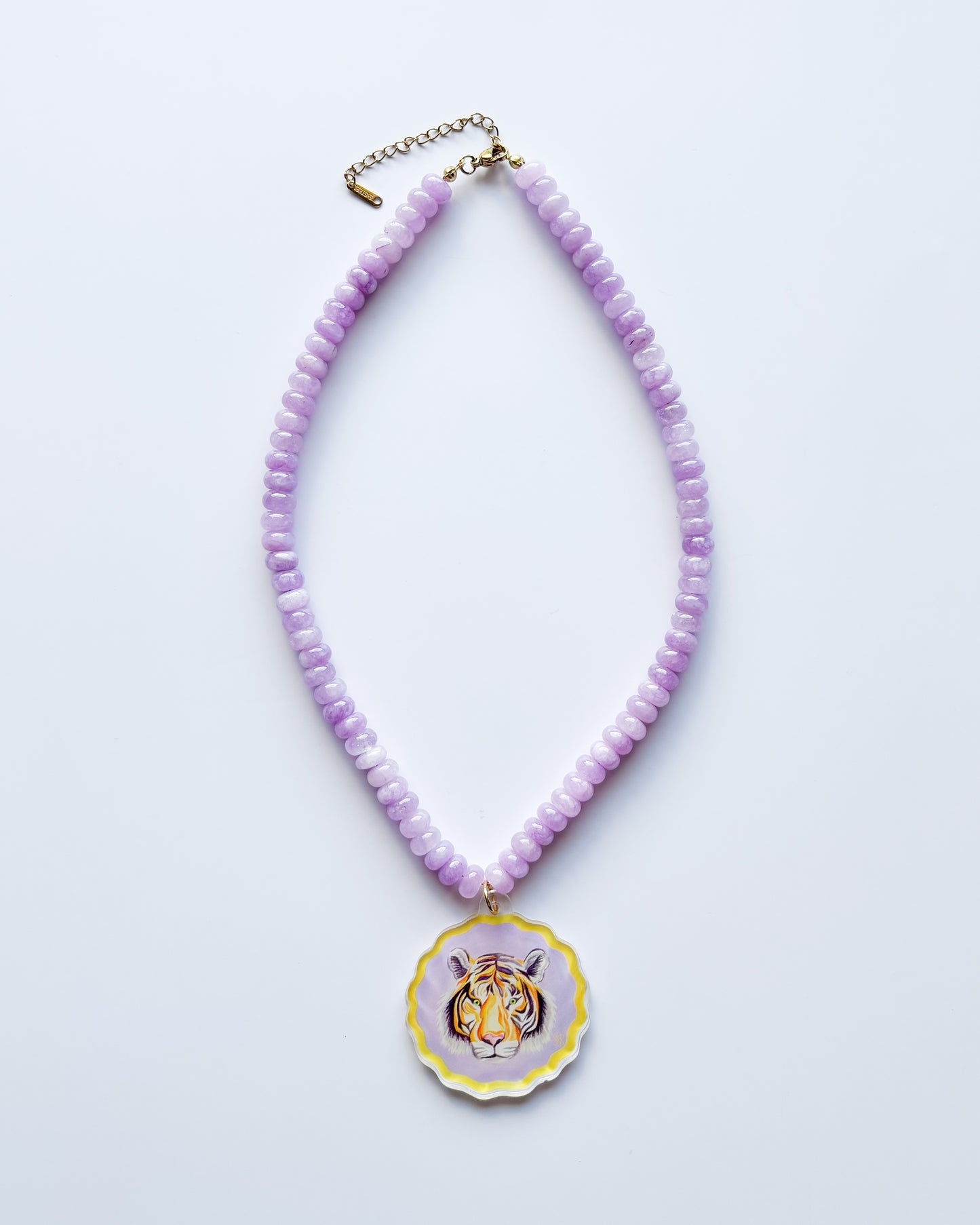 Tiger Art Necklace