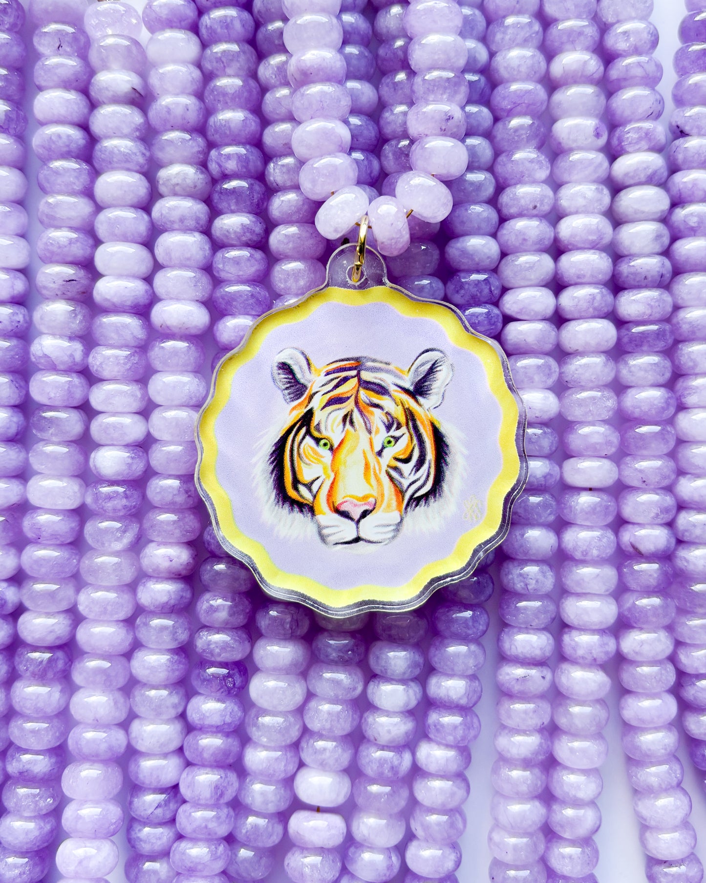 Tiger Art Necklace