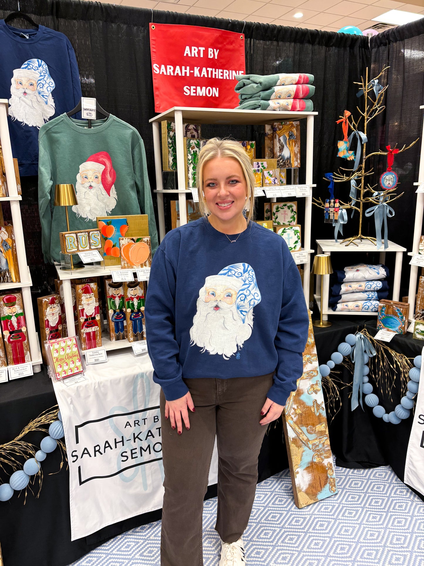 Christmas Santa Crewneck Sweatshirt