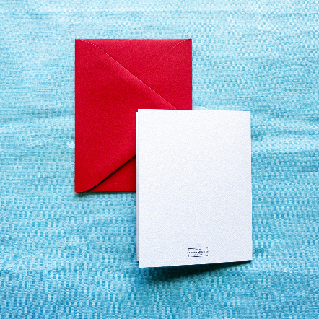"I'm 'CRAY' About You" Greeting Card