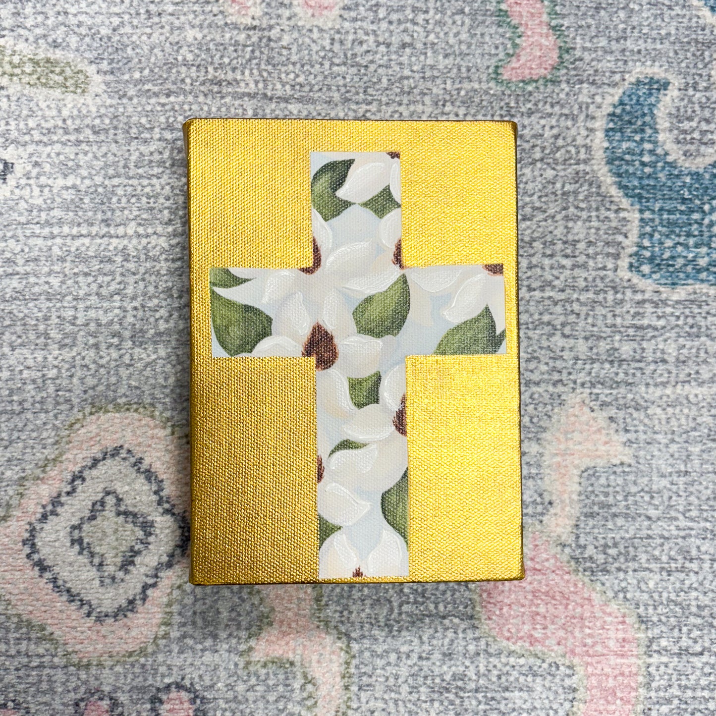 Magnolia Cross Artist Enhanced Canvas