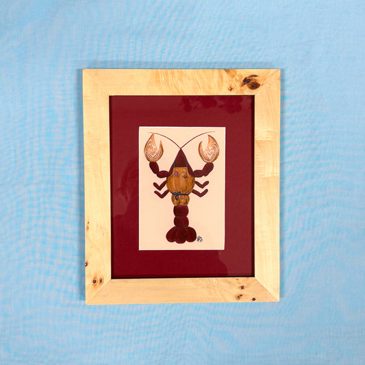 Framed Rhino Coffee Crawfish
