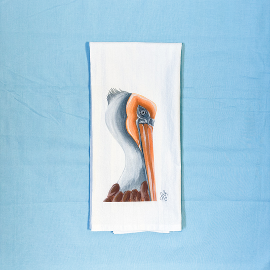 Pelican Tea Towel